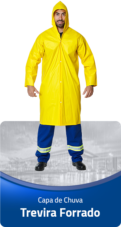 Capa de chuva Trevira Forrado Brascamp